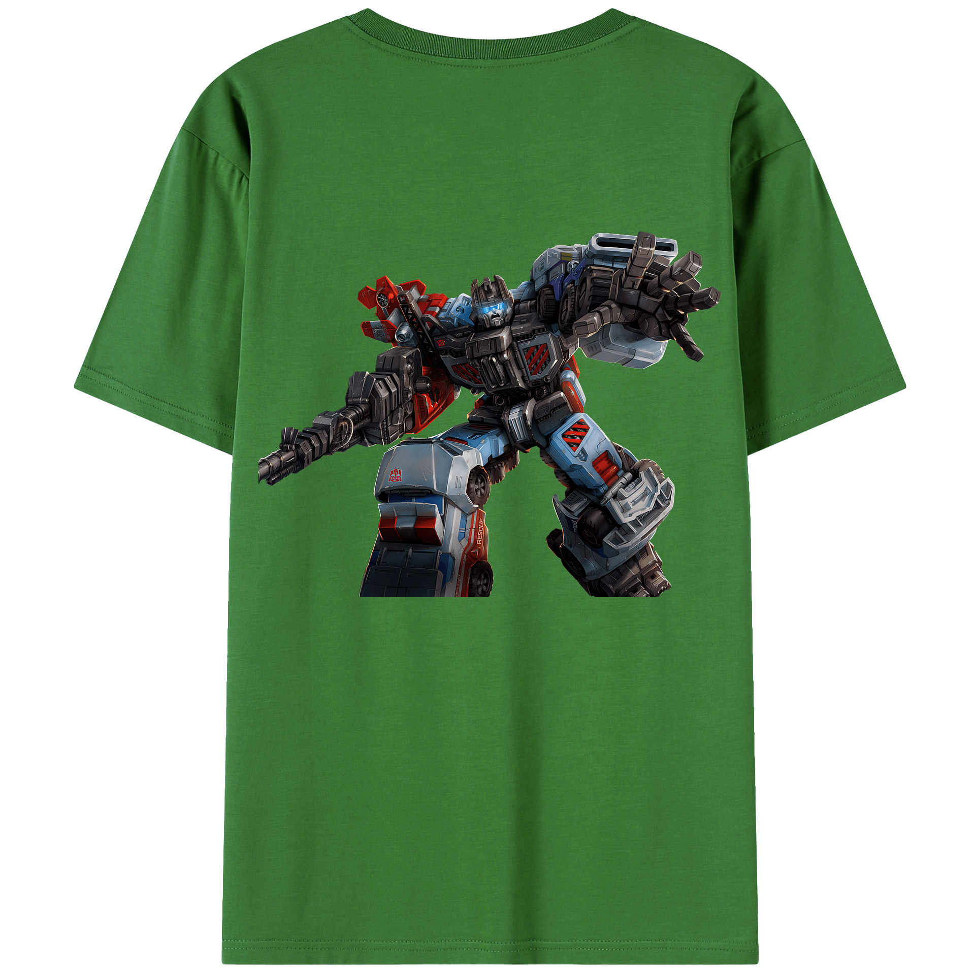 （画像用） Transformers トランスフォーマー レディース半袖Tシャツ(バックプリント)